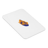 装飾スタイル、ダークブルーグリーン、ガラガラ マグネット (右側)