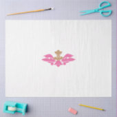 装飾スタイル、ホットピンク、アンティーク真鍮 薄葉紙 (クラフト)