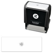 装飾スタイル、ミントクリーム、ファウンテンブルー、ティール（緑がかった色）。 セルフインキングスタンプ (インサイチュ)