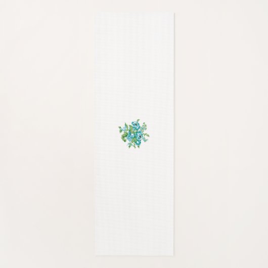 装飾スタイル、ミントクリーム、ファウンテンブルー、ティール（緑がかった色）。 ヨガマット (正面)
