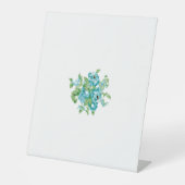 装飾スタイル、ミントクリーム、ファウンテンブルー、ティール（緑がかった色）。 台座サイン (正面)