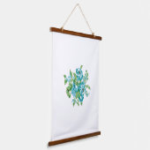 装飾スタイル、ミントクリーム、ファウンテンブルー、ティール（緑がかった色）。 吊り下げ型タペストリー (傾斜あり)