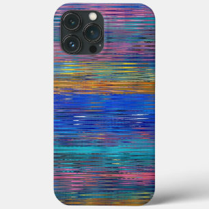 装飾ストライプモザイクパターン iPhone 13 PRO MAXケース