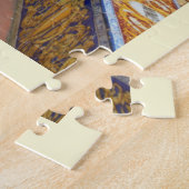 装飾スペインの建物 ジグソーパズル (側面)