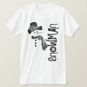 装飾タイポグラフィデザイナーTシャツ Tシャツ
