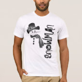 装飾タイポグラフィデザイナーTシャツ Tシャツ (正面)