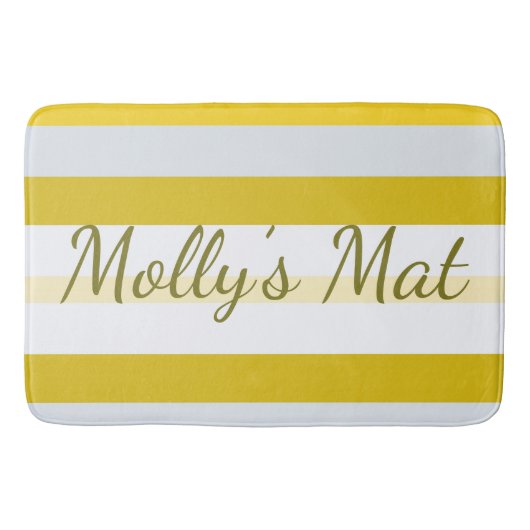 装飾タイポグラフィ設計者 バスマット (正面)