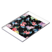 装飾タイル壁タイルデザインmarbleabstract, ノートブック (左側)