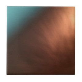 装飾ターコイズ及び銅茶色タイル タイル