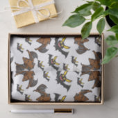 装飾ティッシュペーパーこうもりハロウィーン 薄葉紙 (ギフト)