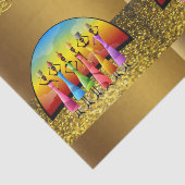 装飾ティッシュペーパーアフリカ 薄葉紙 (詳細)