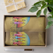 装飾ティッシュペーパーアフリカ 薄葉紙 (ギフト)