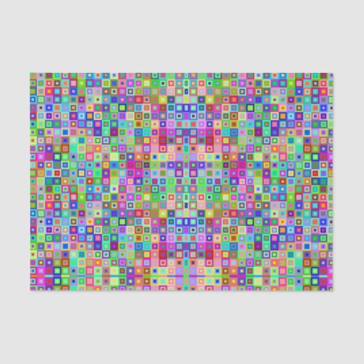 装飾ティッシュペーパーカラフル 薄葉紙 (正面)