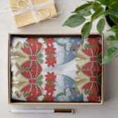 装飾ティッシュペーパークリスマス雪だるま 薄葉紙 (ギフト)