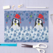 装飾ティッシュペーパークリスマス 薄葉紙 (クラフト)