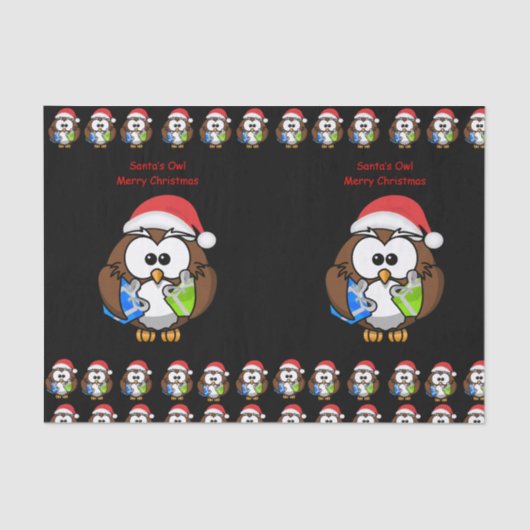 装飾ティッシュペーパークリスマス 薄葉紙 (正面)