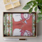 装飾ティッシュペーパークリスマス 薄葉紙 (ギフト)