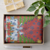 装飾ティッシュペーパークリスマス 薄葉紙 (ギフト)