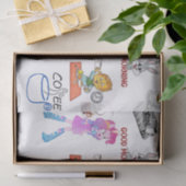 装飾ティッシュペーパーコーヒーブレックファスト 薄葉紙 (ギフト)