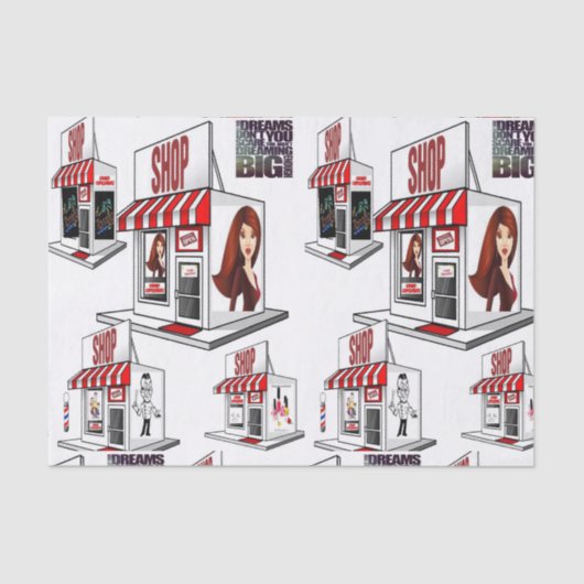 装飾ティッシュペーパーサロン爪、 ネイル 薄葉紙 (正面)