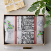 装飾ティッシュペーパーショッピングニューヨーク 薄葉紙 (ギフト)