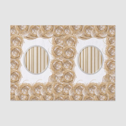 装飾ティッシュペーパーストライプ 薄葉紙 (正面)