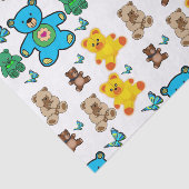 装飾ティッシュペーパーテディベア 薄葉紙 (詳細)