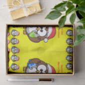 装飾ティッシュペーパーフクロウ 薄葉紙 (ギフト)