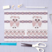 装飾ティッシュペーパーフクロウ 薄葉紙 (クラフト)