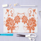 装飾ティッシュペーパーフローラ 薄葉紙 (クラフト)