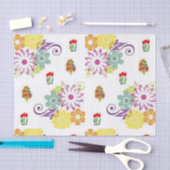 装飾ティッシュペーパーフローラ 薄葉紙 (クラフト)