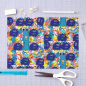 装飾ティッシュペーパーベビー最初の誕生日 薄葉紙 (クラフト)