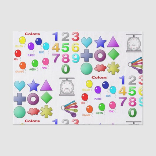 装飾ティッシュペーパーベビー 薄葉紙 (正面)