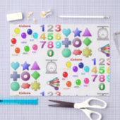 装飾ティッシュペーパーベビー 薄葉紙 (クラフト)