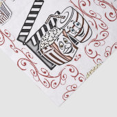 装飾ティッシュペーパーポップコーン 薄葉紙 (詳細)