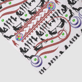 装飾ティッシュペーパーマンケーブ女性 薄葉紙 (詳細)