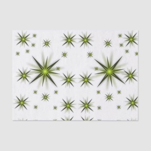 装飾ティッシュペーパー星 薄葉紙 (正面)