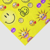 装飾ティッシュペーパー顔 薄葉紙 (詳細)