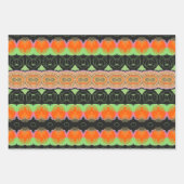 装飾デザアートイパターン（の模様が）あるナー ラッピングペーパーシート (正面2)