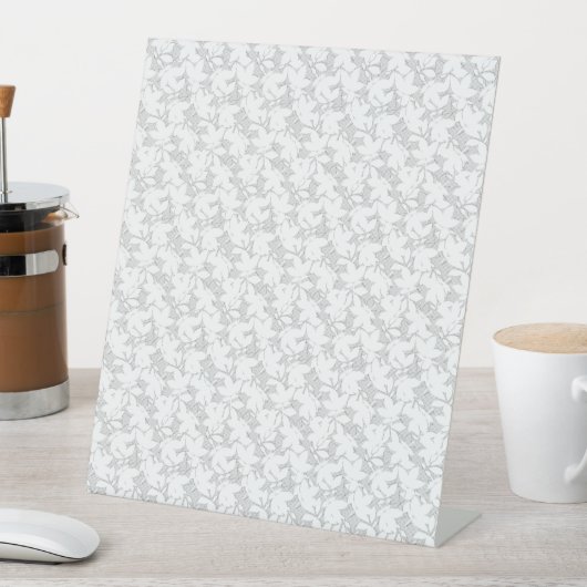 装飾デザイン十九 台座サイン (インサイチュ)