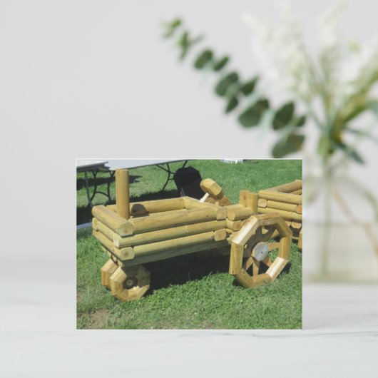 装飾トラクタ ポストカード (スタンド正面)