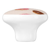 装飾ドーナツのセラミックノブ セラミックノブ (側面)