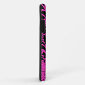 装飾ハートと花模様 Case-Mate iPhoneケース (裏面/右)