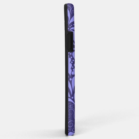 装飾ハートと花模様 Case-Mate iPhoneケース (裏面/右)