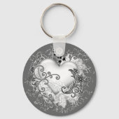 装飾ハート キーホルダー (裏面)