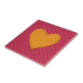 装飾ハート タイル (側面)