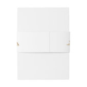 装飾ハート |モノグラム 招待状ベリーバンド (裏面例)