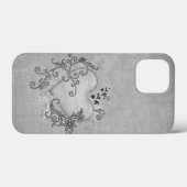 装飾ハートiPhoneケース Case-Mate iPhoneケース (裏面 (横))