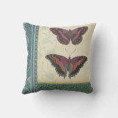 装飾バタフライブロケードby Vision Studio クッション (裏面)