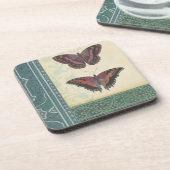 装飾バタフライブロケードby Vision Studio コースター (左側)